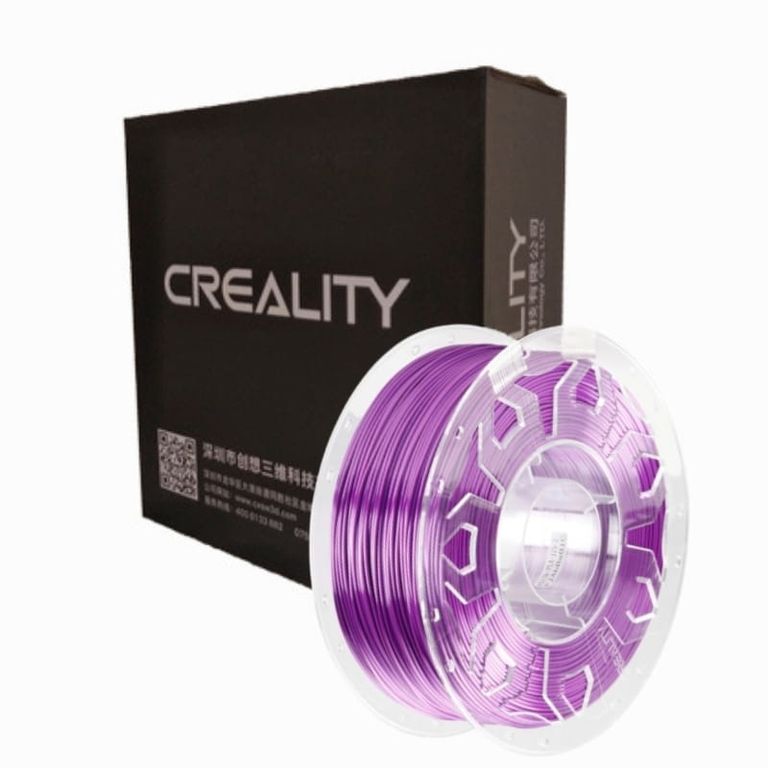 Filamento 3D Pla Seda Creality 1kg 175mm Violeta - Filamentos