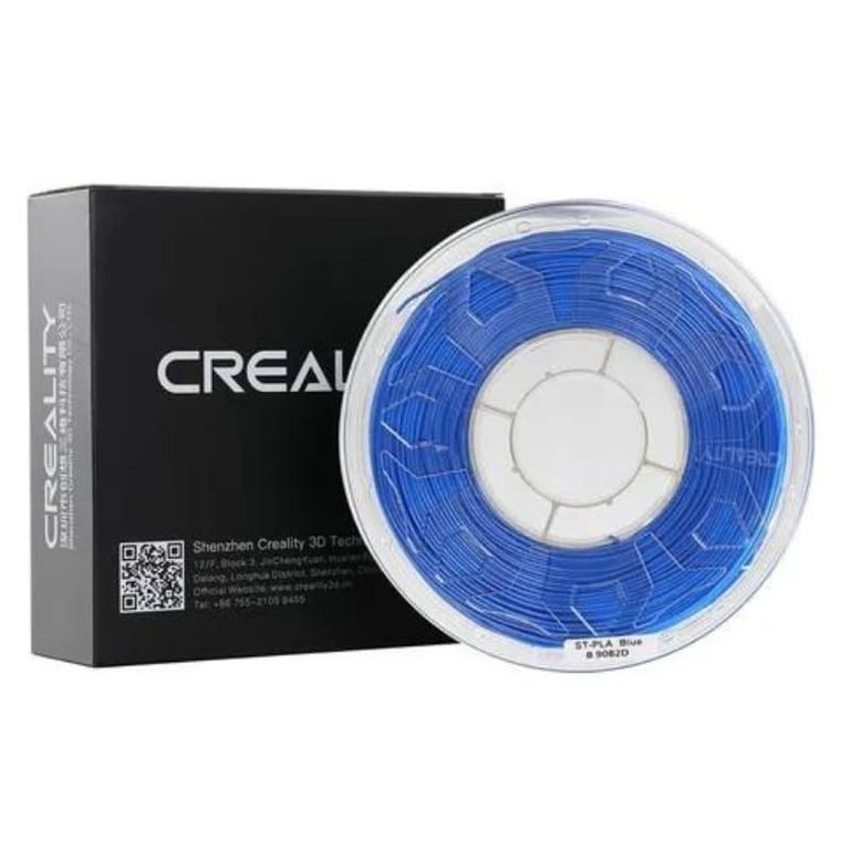 Filamento 3D Pla Seda Creality 175MM Azul - Filamentos