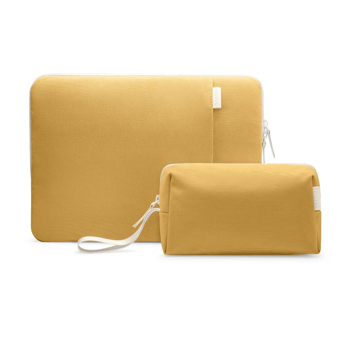 TOMTOC - Tomtoc Funda Lady Para Macbook 13''+ organizador Amarillo