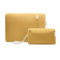 Funda Lady Para Macbook 13''+ organizador Amarillo