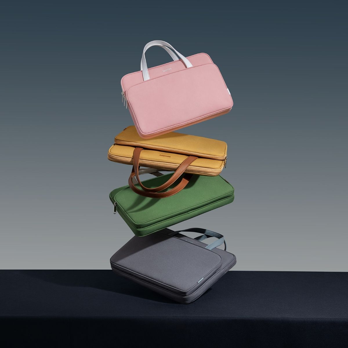 TOMTOC - Tomtoc Bolso Premium H21 Para 14 MacBook Pro- Amarillo