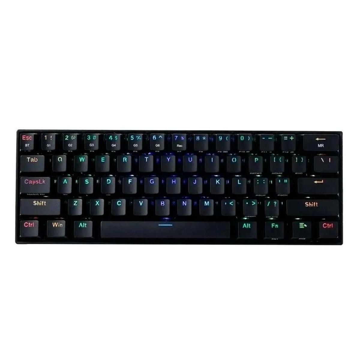 REDRAGON - TECLADO GAMER REDRAGON DRACONIC BLACK (K530-RGB) REDRAGON