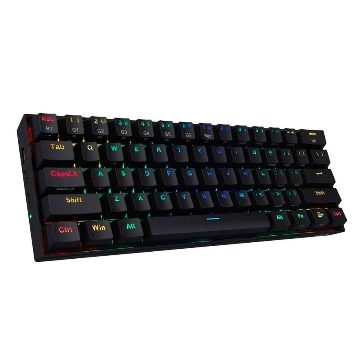 REDRAGON - TECLADO GAMER REDRAGON DRACONIC BLACK (K530-RGB) REDRAGON