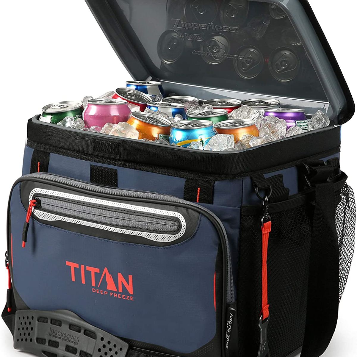 TITAN - Cooler Deep Freeze 30 Latas Azul