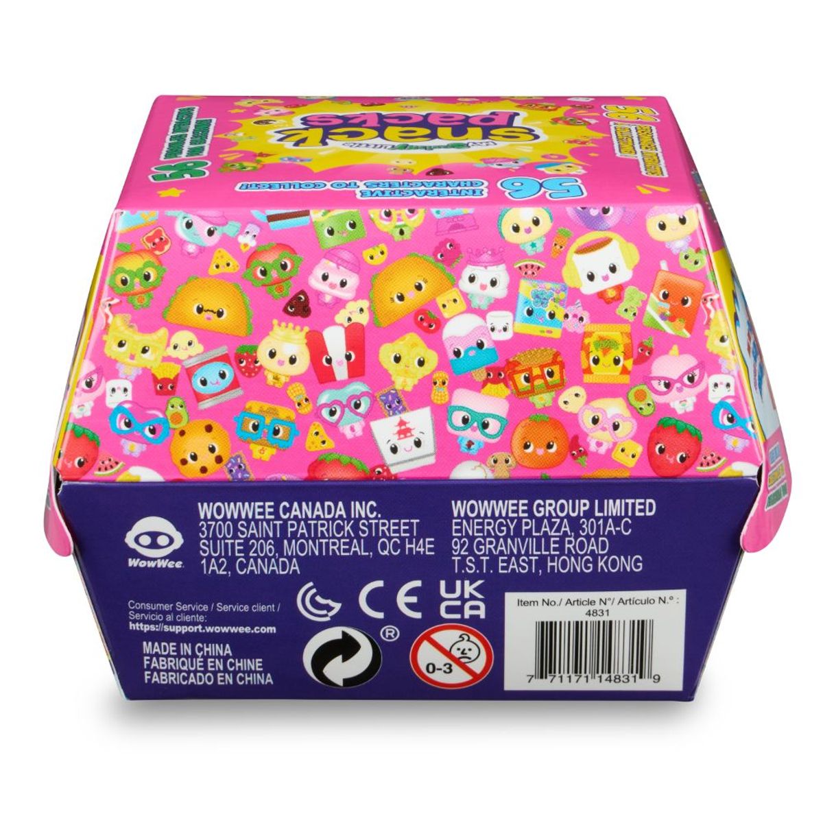 GENERICO - My Squishy Littles - Snack Pack Individual Sorpresa