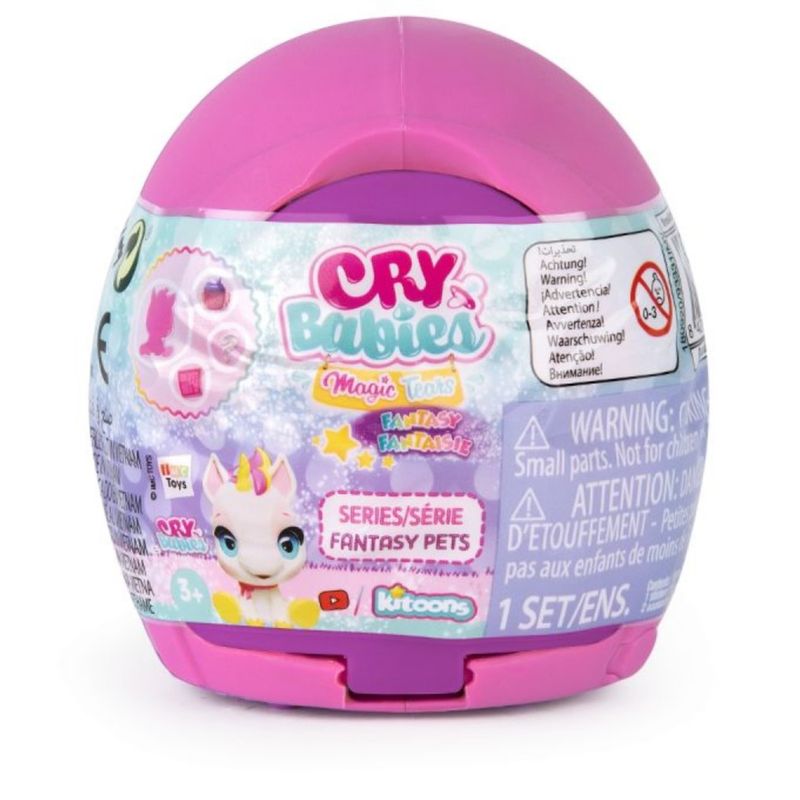 CRY BABIES - Casita Bebes Llorones Magic Tears Fantasy Pets Rosado
