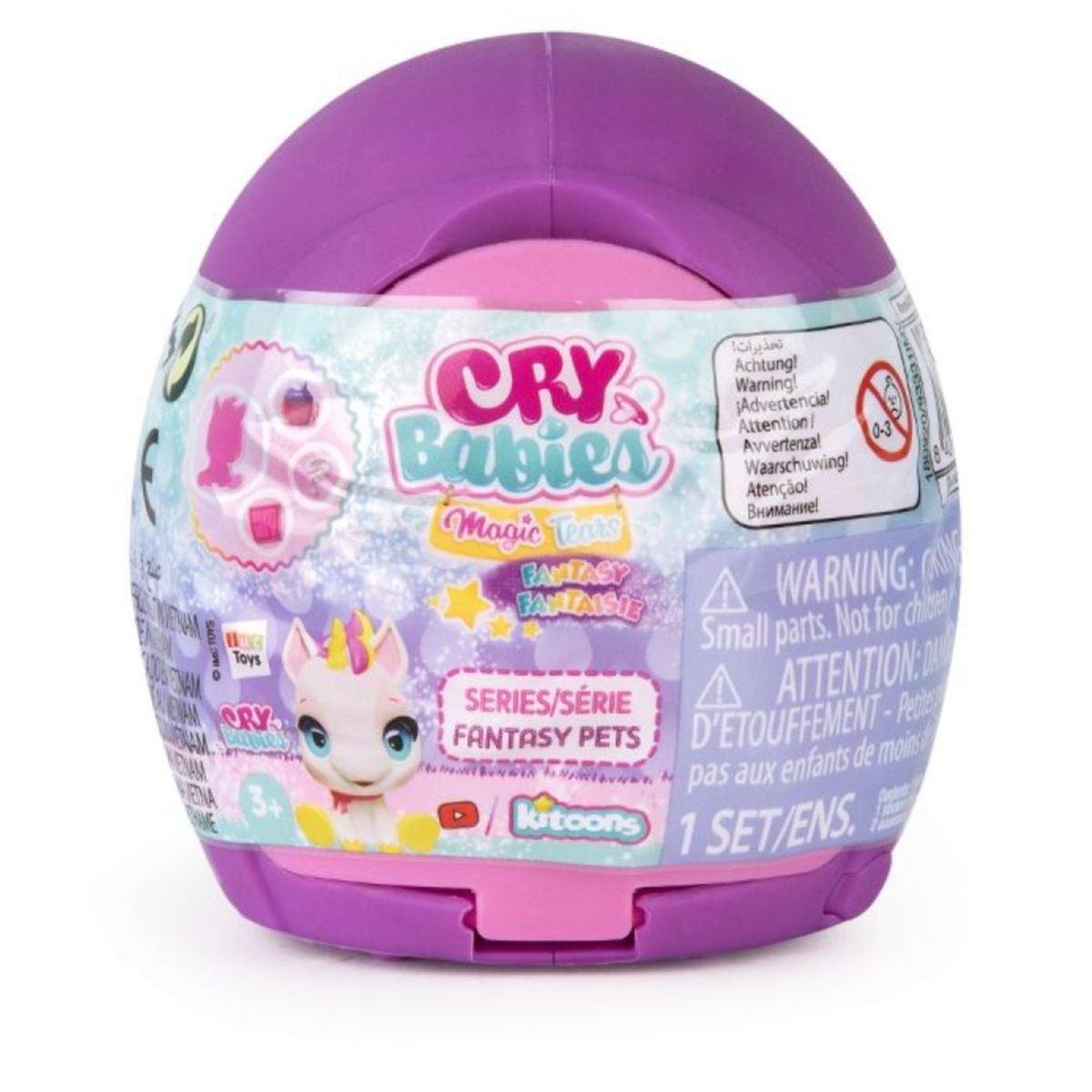 CRY BABIES - Casita Bebes Llorones Magic Tears Fantasy Pets Morado