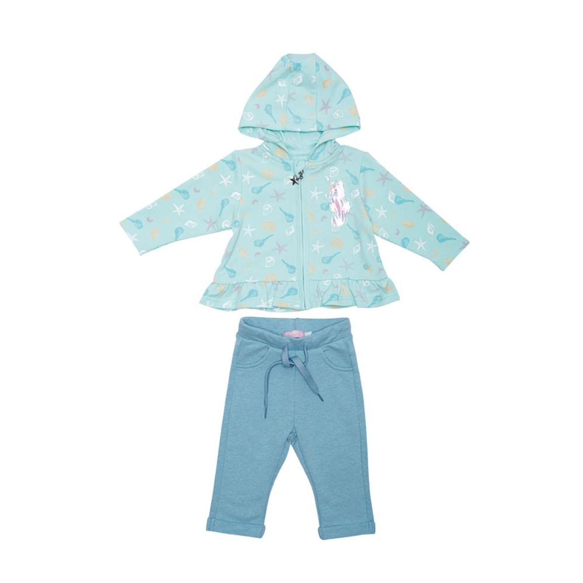 PILLIN - Buzo Bebé Niña Turquesa Pillin - Verde