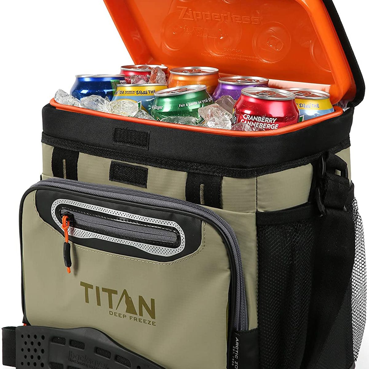 TITAN - Cooler Deep Freeze 16 Latas Cafe
