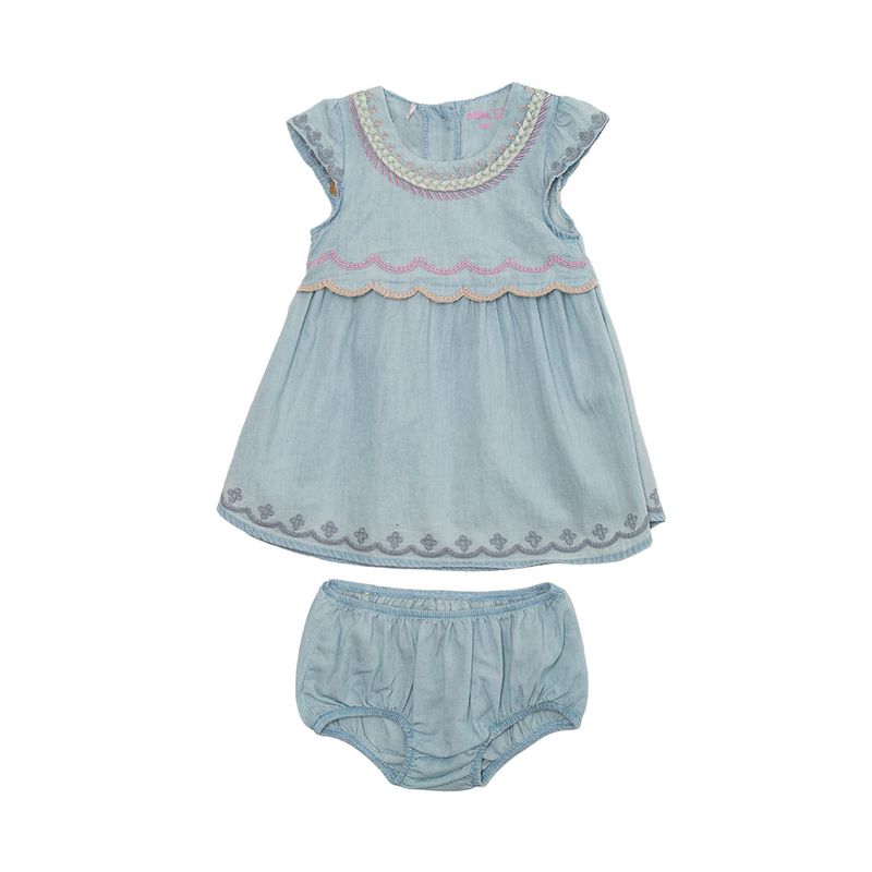 PILLIN - Short Bebé Niña Denim Pillin PILLIN
