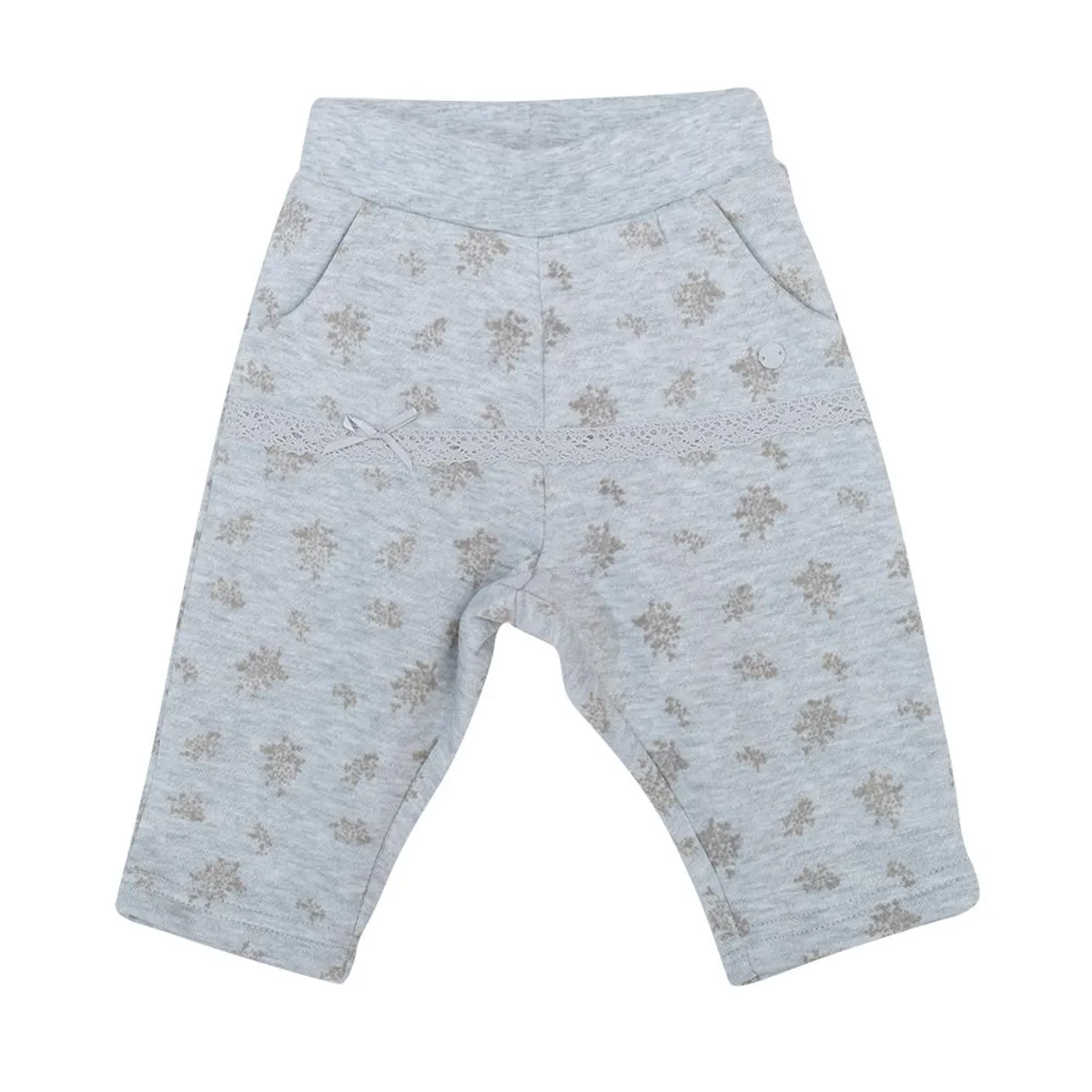 PILLIN - Pantalón De Buzo Bebé Niña Gris Pillin PILLIN