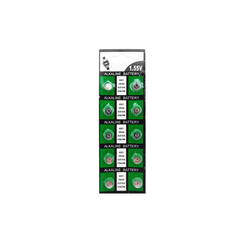 GENERICO - Pila SR-621 Ag1 Boton Blister Con 10 Unidades GENERICO