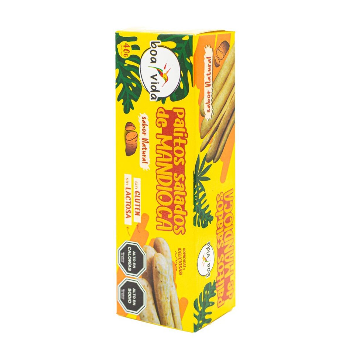 BOA VIDA - Pack 7 Palitos Salados de Mandioca Sabores Surtidos