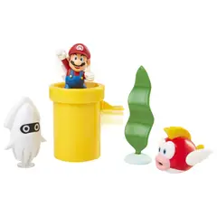 NINTENDO - Set de Diorama Underwater Super Mario