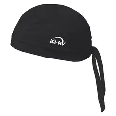 IQ - Bandana negra adulto con filtro solar upf 300