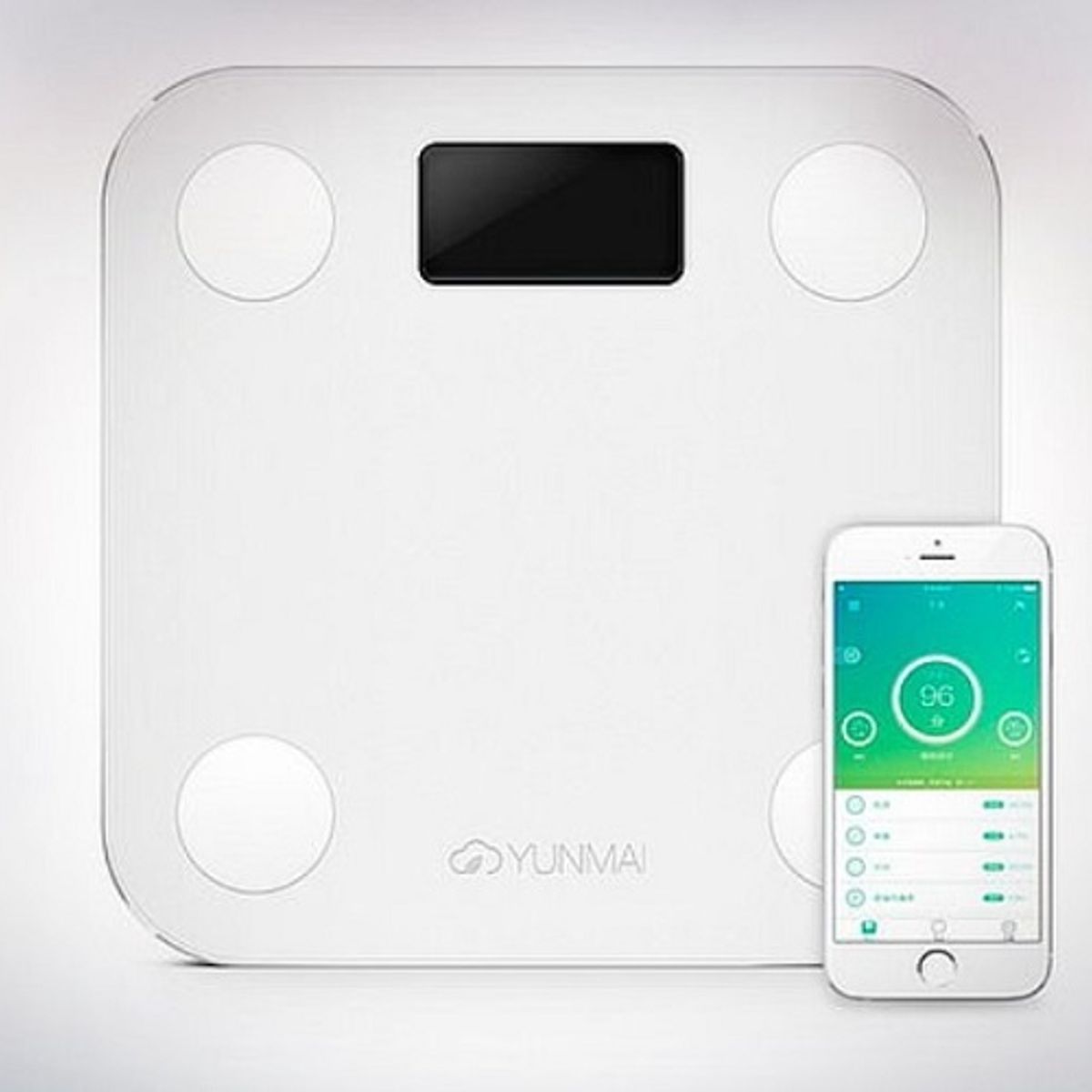 YUNMAI - Balanza Pesa Digital Baño Inteligente Bluetooth Yunmai