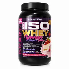 SUPRALABS - Iso Whey Woman 2 Lbs sabor Frutos rojos Chesscake Fast Nutrition