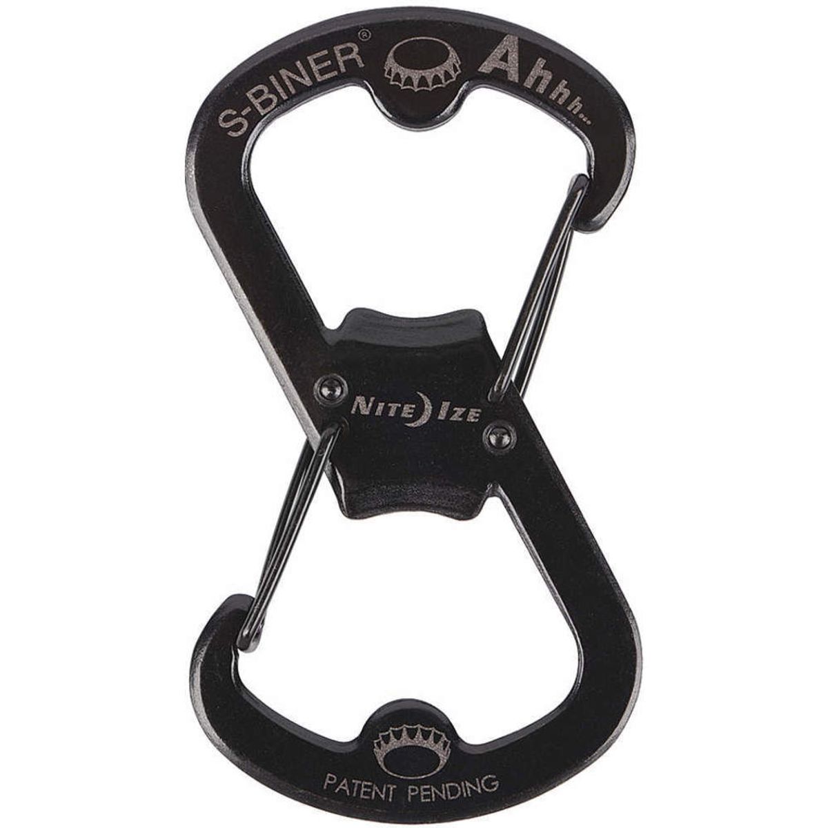 NITE IZE - Stainless Bottle Opener Llavero Negro Nite