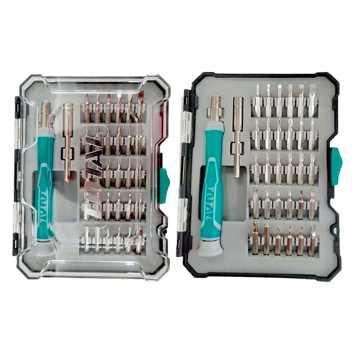 TOTAL TOOLS - Kit Juego De Destornilladores De Precision 32 Piezas