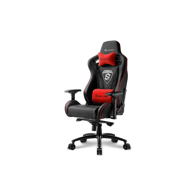 SHARKOON - Silla gamer pro sharkoon skiller sgs4 blackred