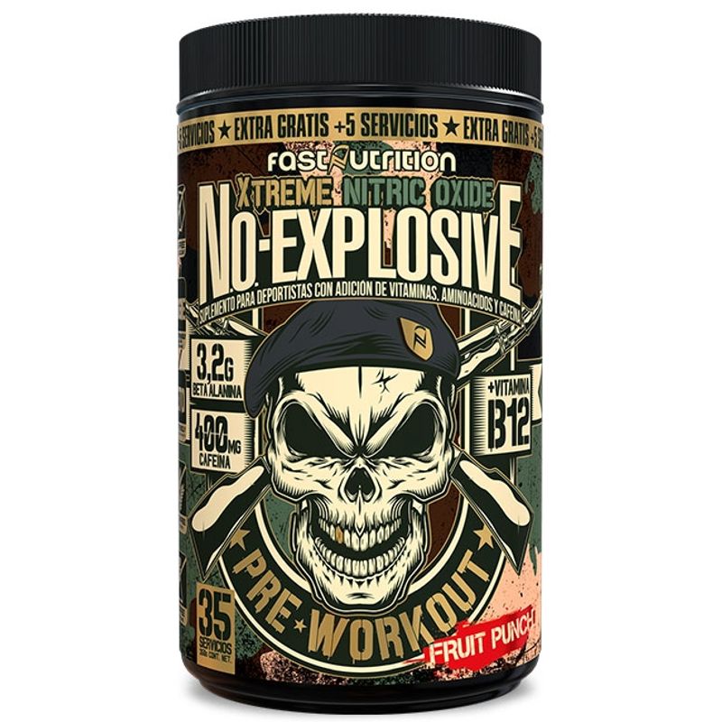 SUPRALABS - Pre Workout NO Explosive Fast Nutrition - Fruit Punch