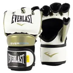 EVERLAST - Guantes MMA Everstrike Mujer Blanco/Dorado