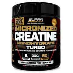 SUPRALABS - Creatina Monohidratada Turbo 300g / 60 servicios Fast Nutrition