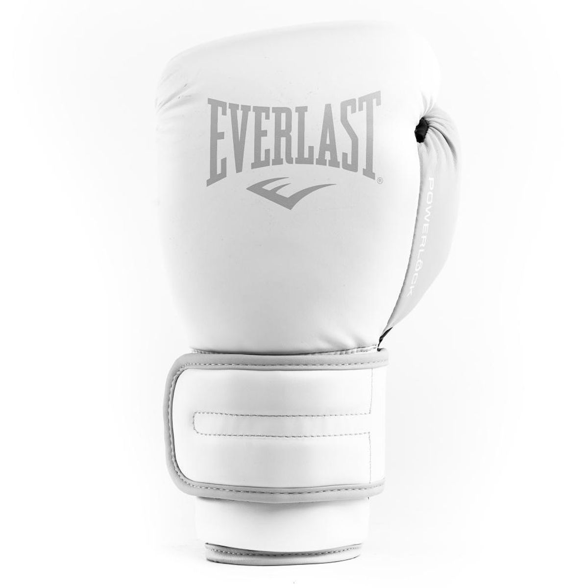 EVERLAST - Guante de Box Powerlock 2 TR Hook & Loop Blanco EVERLAST