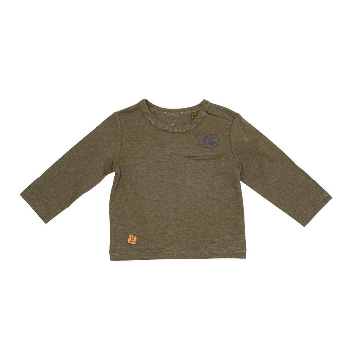 PILLIN - Polera M/L Bebe Algodón Invierno Niño Verde PILLIN