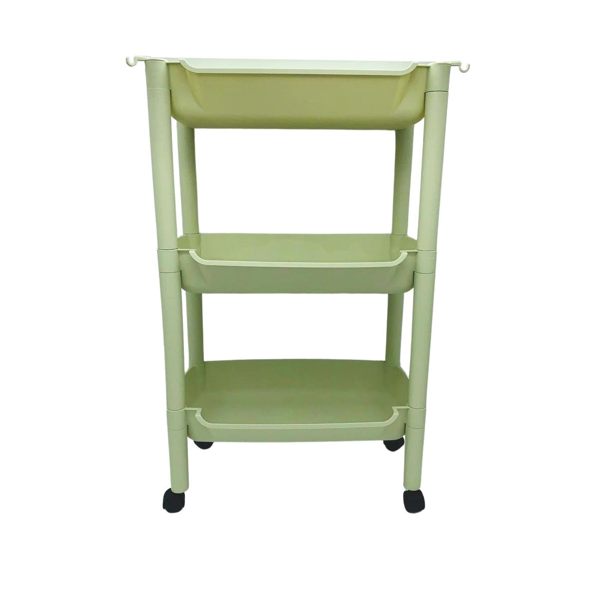 GENERICO - Carro organizador baño cocina con ruedas verdulero 5313 Verd