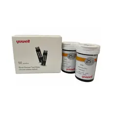 YUWELL - Tiras Reactivas (Cintas) para Glucómetro 582 - 50 Unidades