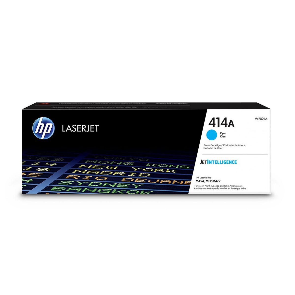 HP - Toner Genuino HP 414A CYAN W2021a Pro M454 M479 Civa