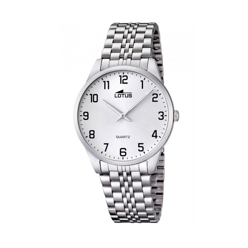 LOTUS - Reloj 15883/1 Lotus Blanco Hombre Acero Clasico