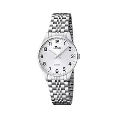 LOTUS - Reloj 15884/1 Blanco Mujer Acero Clasico
