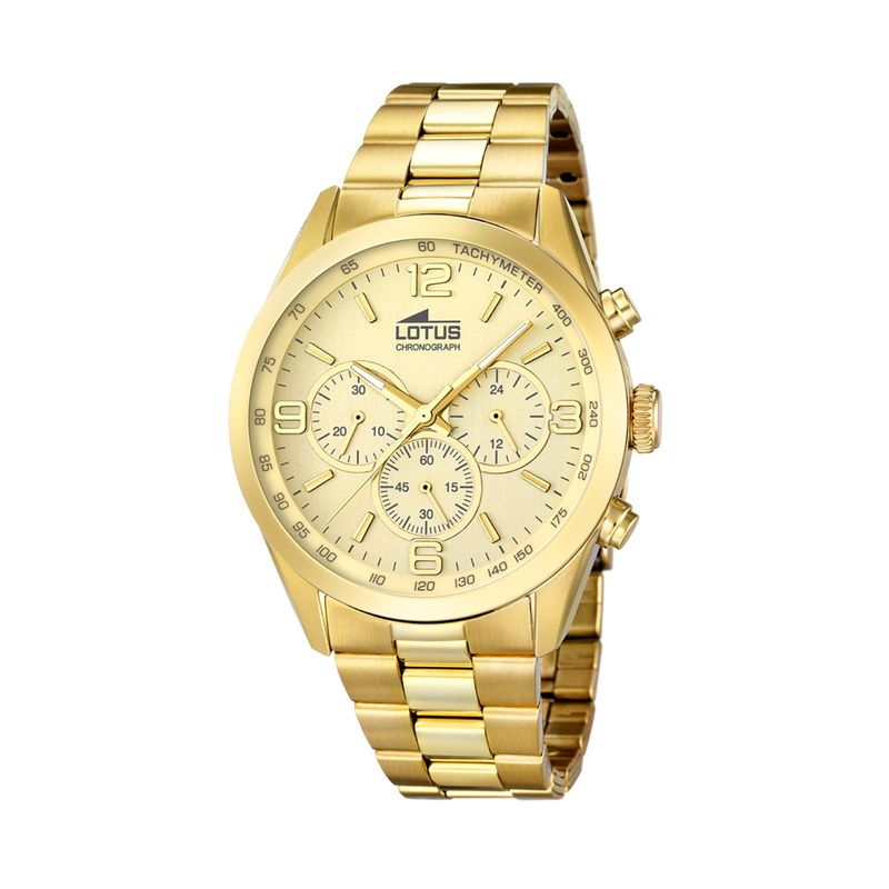 LOTUS - Reloj 18153/2 Lotus Dorado Hombre Minimalist