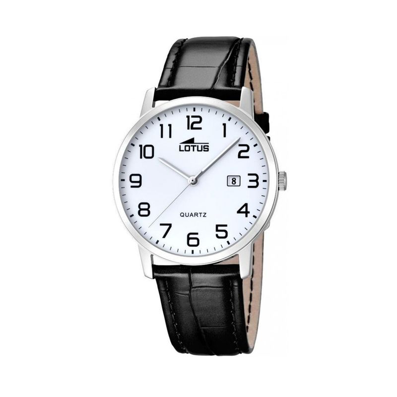 LOTUS - Reloj 18239/1 Lotus Blanco Hombre Correa Clasico