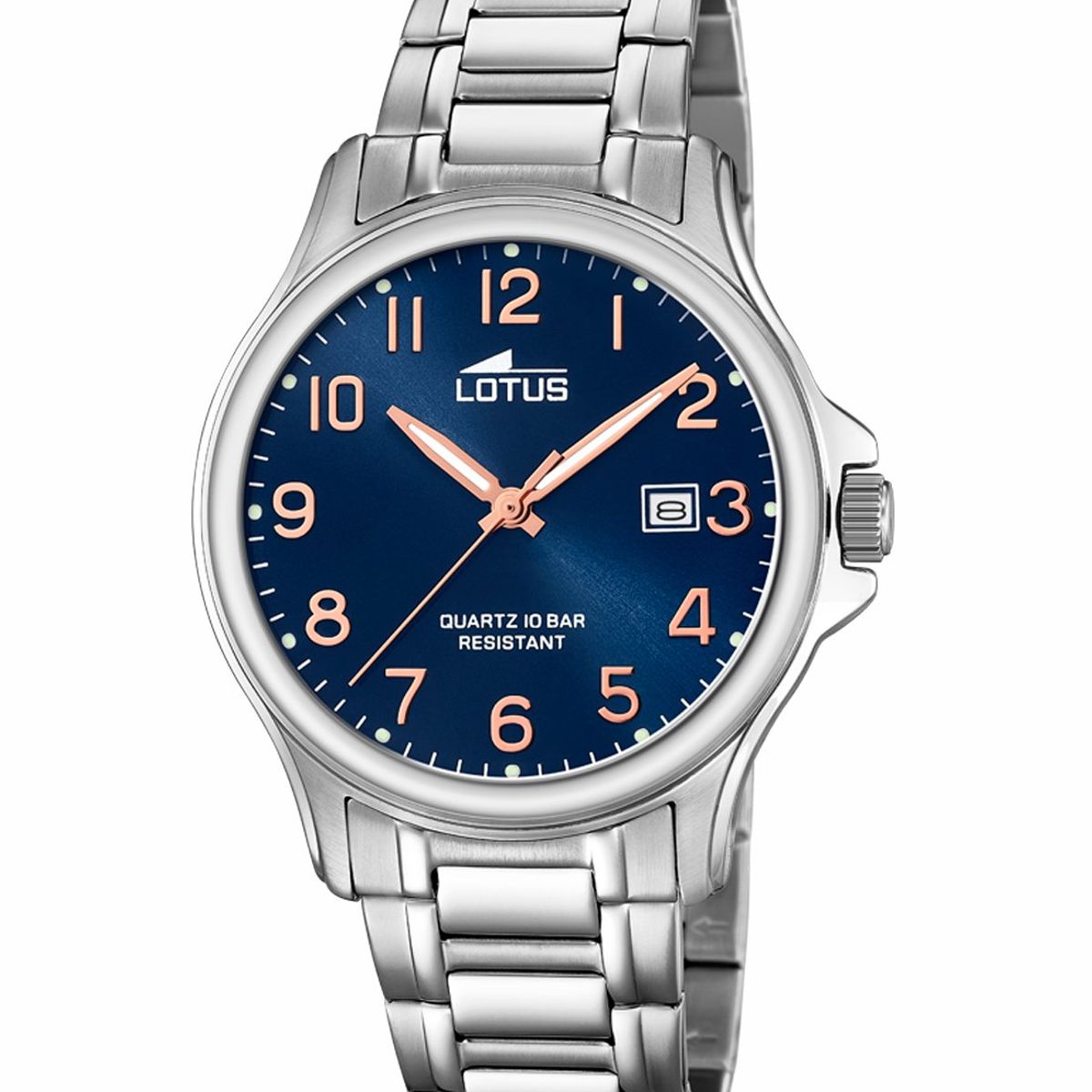 LOTUS - Reloj 18645/2 Lotus Azul Hombre Acero Clasico