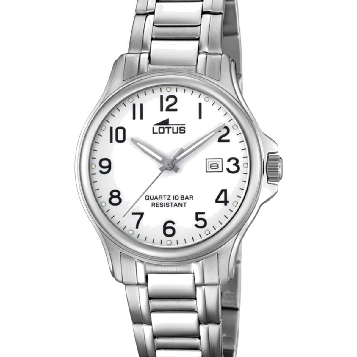 LOTUS - Reloj 18655/1 Lotus Blanco Mujer Acero Clasico