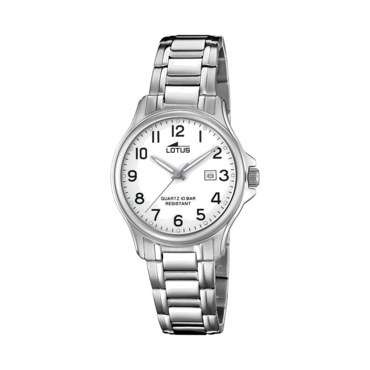 LOTUS - Reloj 18655/1 Lotus Blanco Mujer Acero Clasico