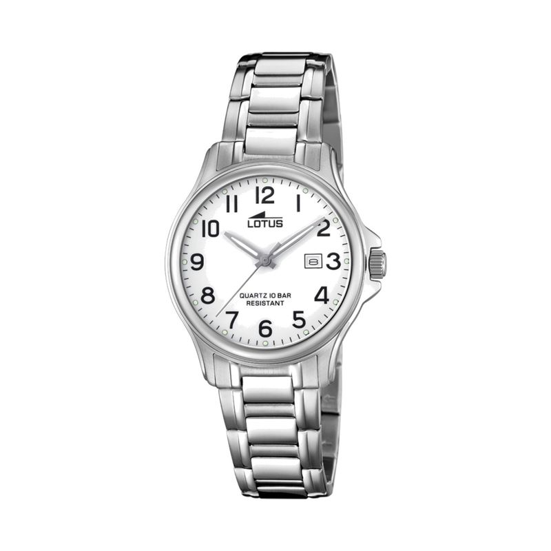 LOTUS - Reloj 18655/1 Lotus Blanco Mujer Acero Clasico