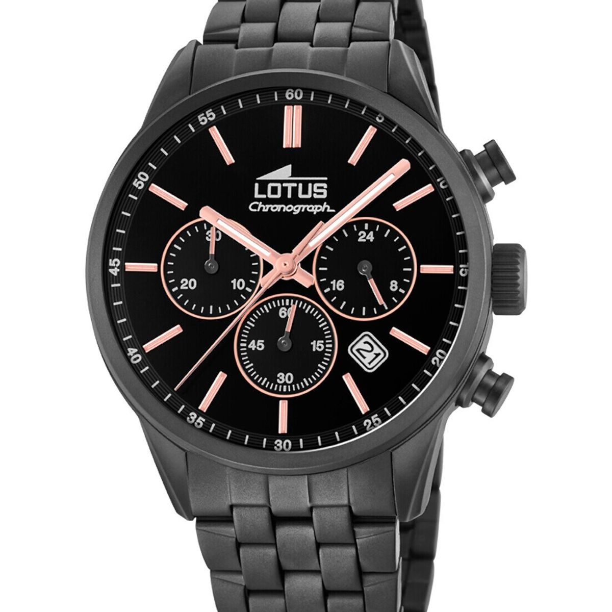 LOTUS - Reloj 18668/2 Lotus Negro Hombre Chrono