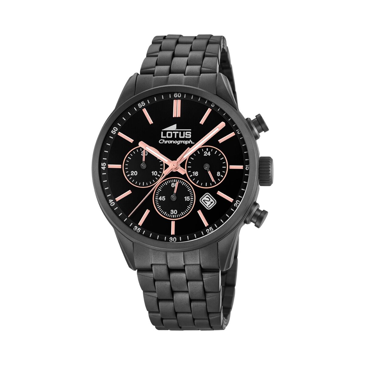 LOTUS - Reloj 18668/2 Lotus Negro Hombre Chrono
