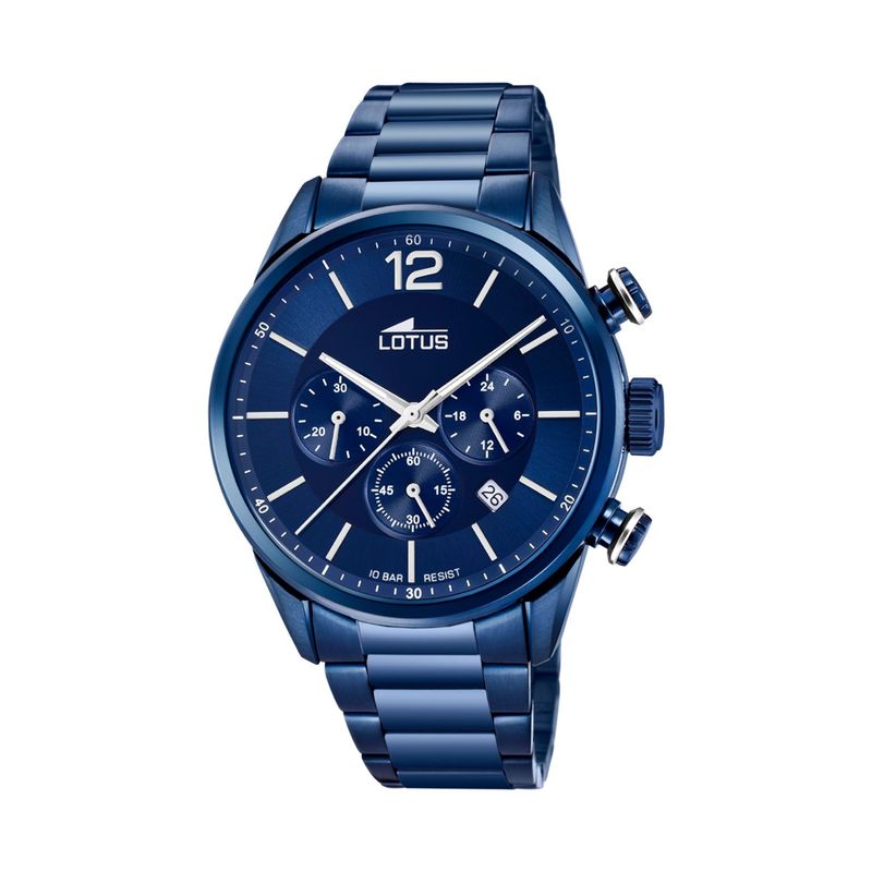 LOTUS - Reloj 18680/1 Lotus Azul Hombre Chrono