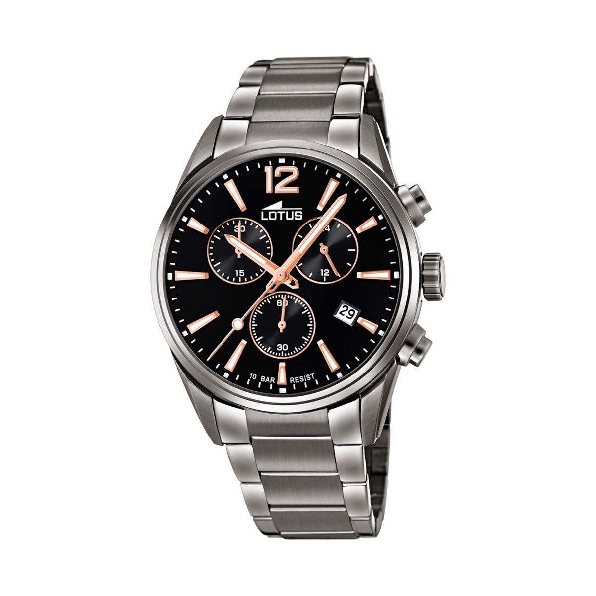 LOTUS - Reloj 18682/2 Lotus Negro Hombre Chrono