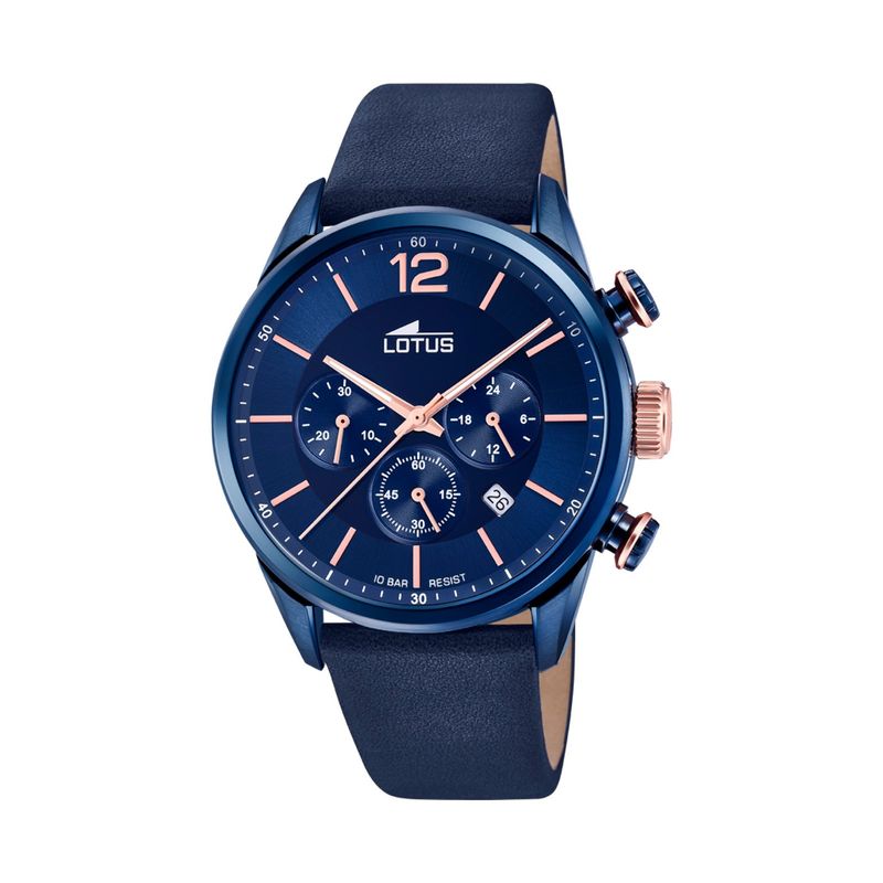 LOTUS - Reloj 18681/2 Lotus Azul Hombre Chrono