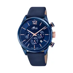 LOTUS - Reloj 18681/2 Azul Hombre Chrono