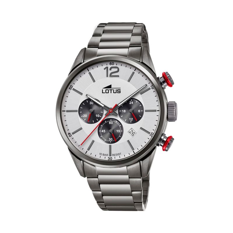 LOTUS - Reloj 18686/1 Lotus Blanco Hombre Chrono