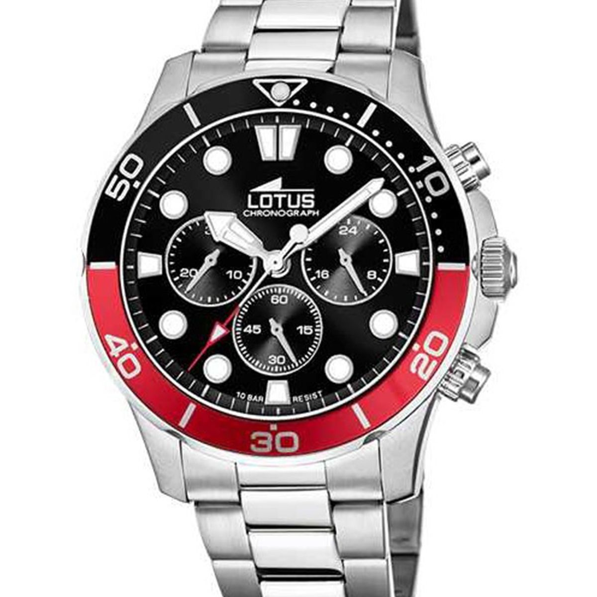 LOTUS - Reloj 18756/6 Lotus Negro Hombre Crono Deportivo