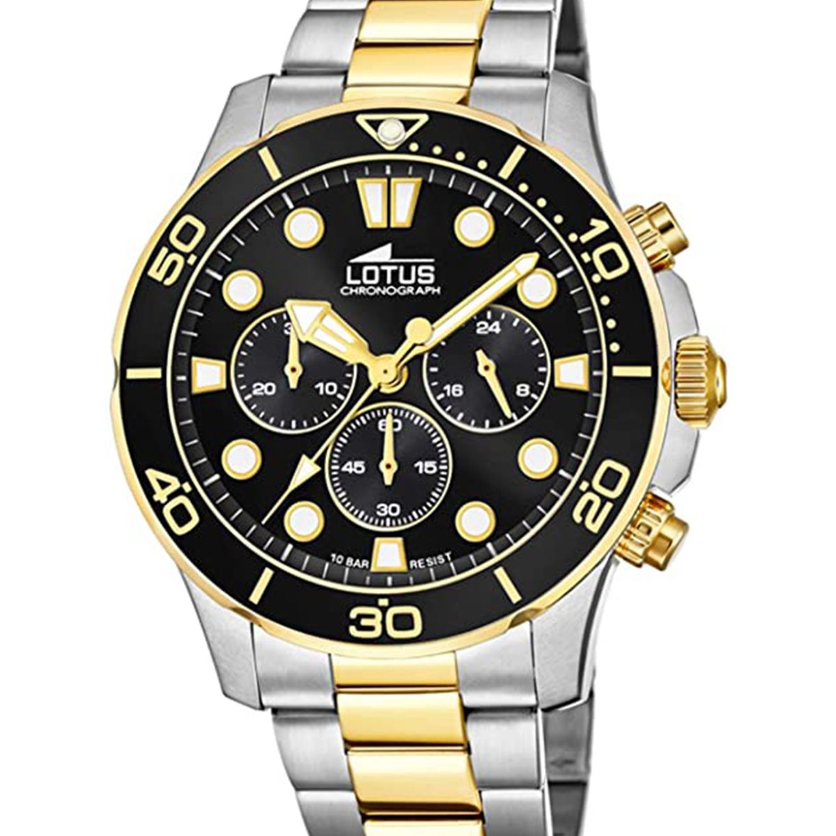 LOTUS - Reloj 18757/2 Lotus Negro Hombre Crono Deportivo