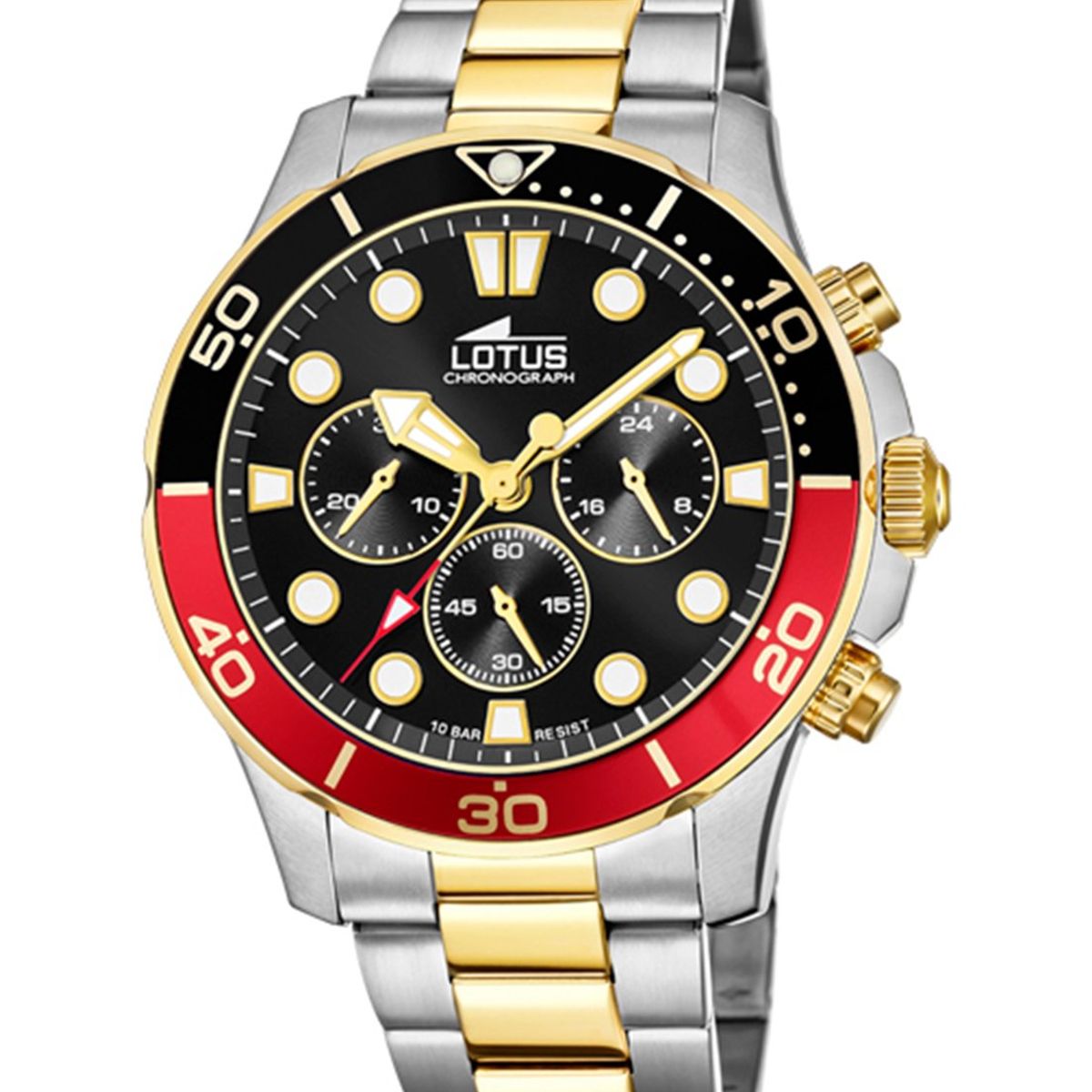 LOTUS - Reloj 18757/5 Lotus Negro Hombre Crono Deportivo